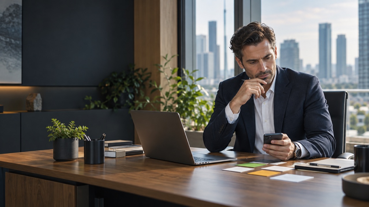 A founder deciding what deserves attention at work